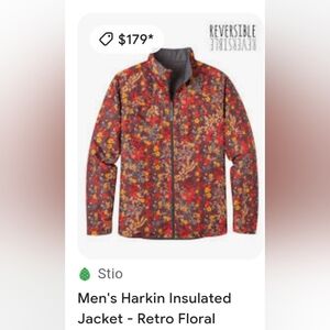 Stio Men's Harkin Insulated Jacket - Retro Floral